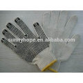 Knitted work safety gloves
